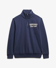 Vintage Athletic Zip Half-Zip Jumper