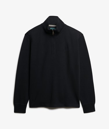 Ribbed Half Zip Jumper Image 6