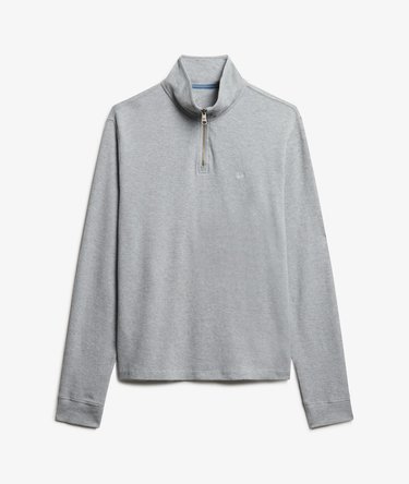Ribbed Half Zip Jumper Image 6