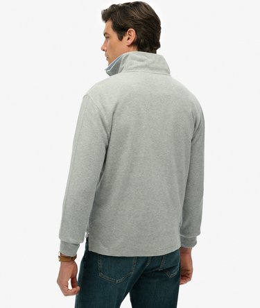 Ribbed Half Zip Jumper Image 4