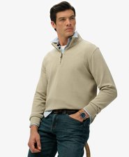 Ribbed Half Zip Jumper