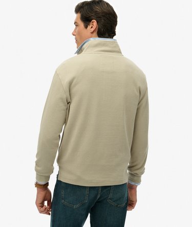 Ribbed Half Zip Jumper Image 4