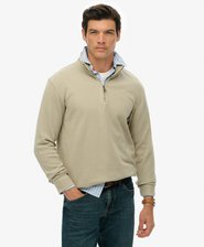 Ribbed Half Zip Jumper