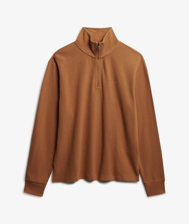 Ribbed Half Zip Jumper Image 5