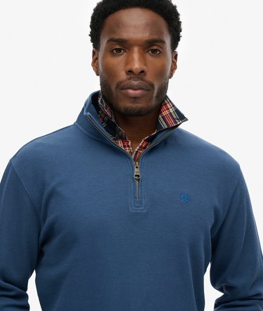 Ribbed Half Zip Jumper Image 3