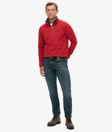 Preppy Half Zip Jumper Image 2