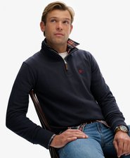 Preppy Half Zip Jumper