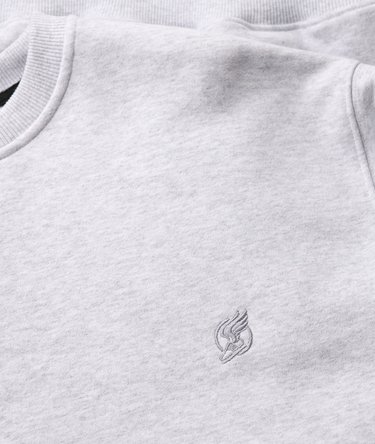 Oversized Crew Sweatshirt Image 4