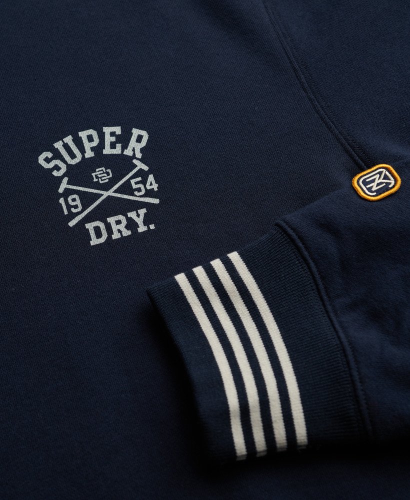mens Athletic Club Crew Sweatshirt in NAUTICAL NAVY | Superdry US
