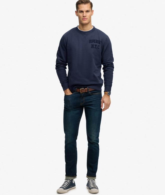 Vintage Athletic Tonal Crew Sweatshirt More Colours Available Price £27.49 Price reduced from £54.99 to You Save 50%