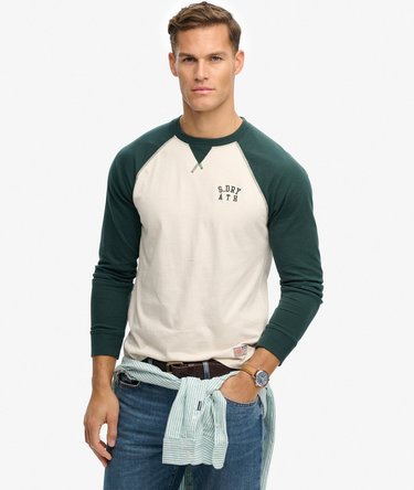 Vintage Athletic Baseball Top Image 2