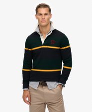 Vintage Athletic Stripe Rugby-paita