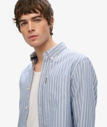 Essentials Long Sleeve Oxford Shirt Image 3