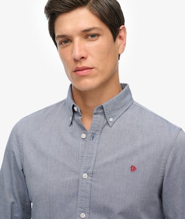 Chemise Oxford Classique &agrave; Manches Longues Image 2