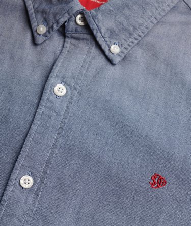 Chemise Oxford Classique &agrave; Manches Longues Image 4