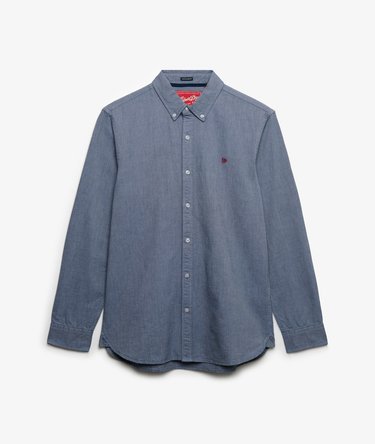 Chemise Oxford Classique &agrave; Manches Longues Image 5