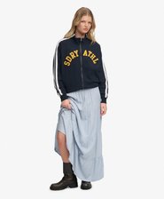 Woven Tiered Maxi Skirt