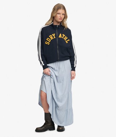 Woven Tiered Maxi Skirt Image 2