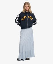 Woven Tiered Maxi Skirt