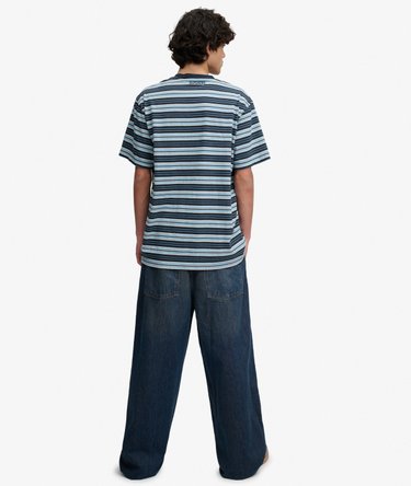 Oversized Rigid Washed Jeans Image 5