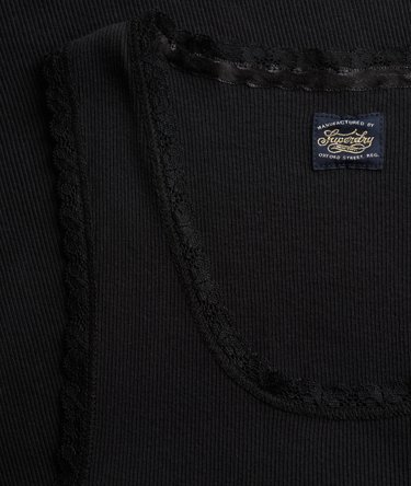 Vintage Lace Trim Vest Image 6