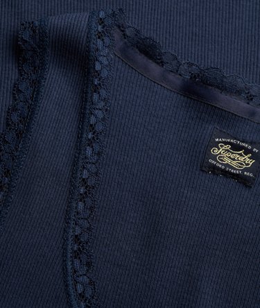 Vintage Lace Trim Vest Image 6