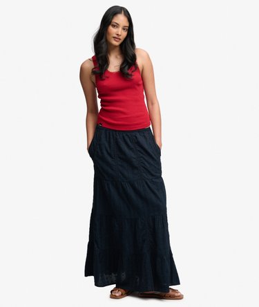 Vintage Lace Trim Vest Image 3