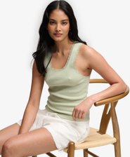 Vintage Lace Trim Vest