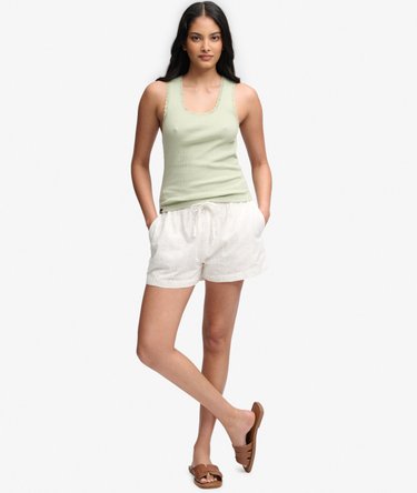 Vintage Lace Trim Vest Image 3