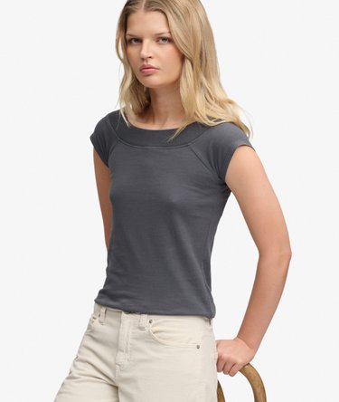 Athletic Essentials Off Shoulder Top Image 2