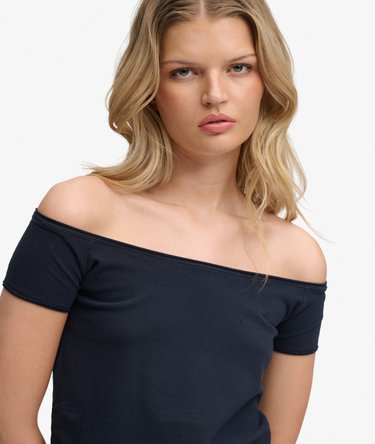 Bardot Short Sleeve Off Shoulder Top Image 4