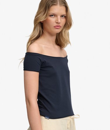 Bardot Short Sleeve Off Shoulder Top Image 2