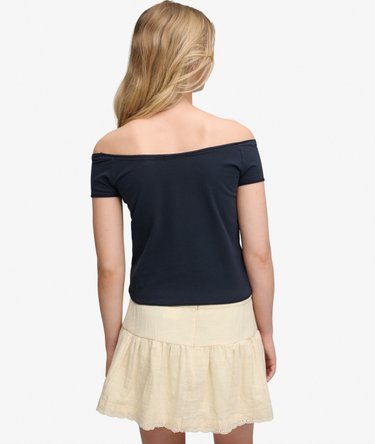 Bardot Short Sleeve Off Shoulder Top Image 5