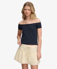 Bardot Short Sleeve Off Shoulder Top