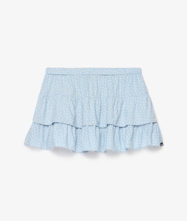 Painettu Kerroksellinen Minihame Image 8