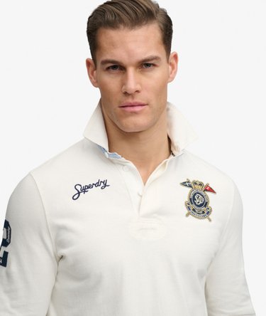 Double Emblem Rugby Top Image 4