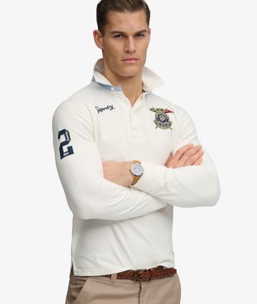 Double Emblem Rugby Top Image 2