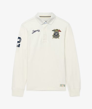 Double Emblem Rugby Top Image 7