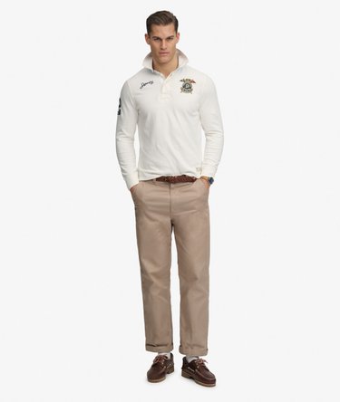 Double Emblem Rugby Top Image 3