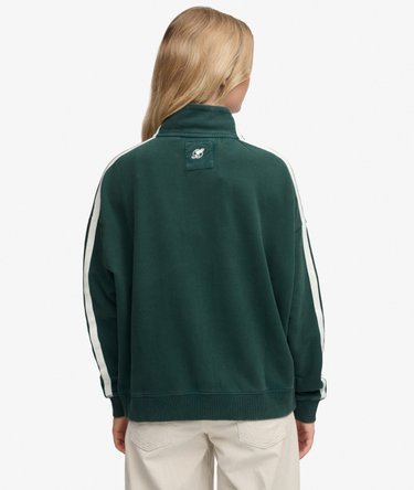 Athletic Essentials Applique Loose Zip Track Top Image 5