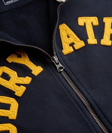 Athletic Essentials Applique Loose Zip Track Top Image 6