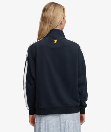 Athletic Essentials Applique Loose Zip Track Top Image 5