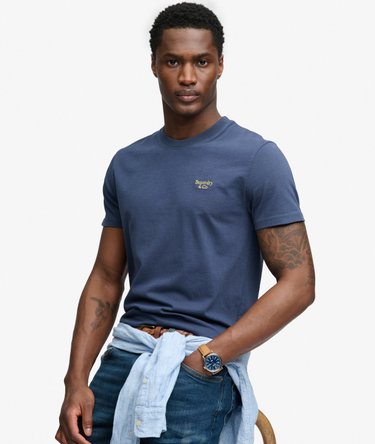 Essential Serif Logo Embroidered T-Shirt Image 2