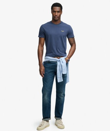 Essential Serif Logo Embroidered T-Shirt Image 3