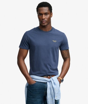 Essential Serif Logo Embroidered T-Shirt Image 1