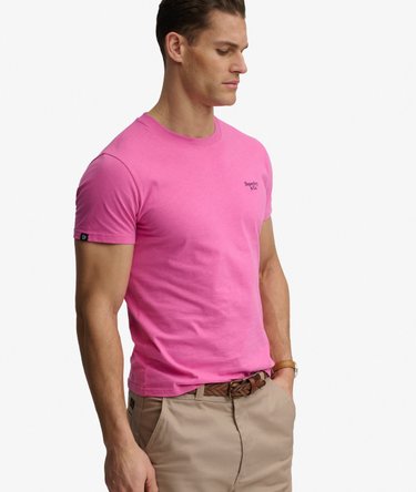 Essential Serif Logo Embroidered T-Shirt Image 2