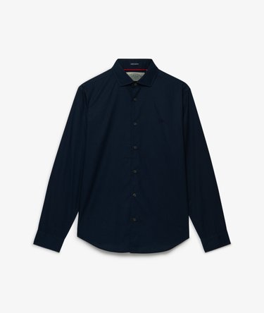 Cut Away Poplin Long Sleeve Shirt Image 7