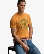 T-shirt Vintage Prep Coupe D&eacute;contract&eacute;e