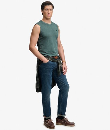 Classic Cotton Linen Tank Top Image 2