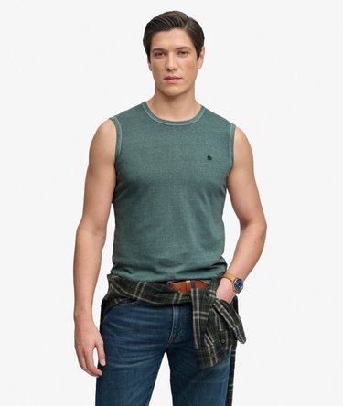 Classic Cotton Linen Tank Top Image 1